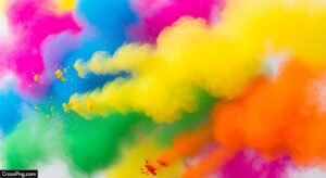Holi colour background image
