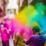 Holi editing background image