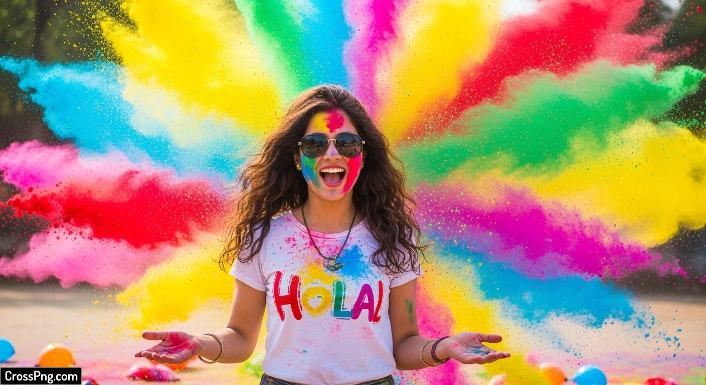 Holi editing background image 3