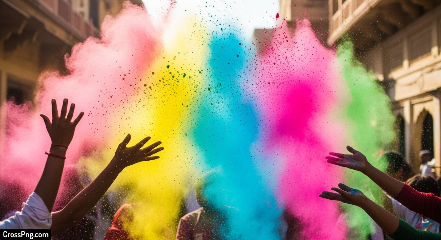 Holi ka background image