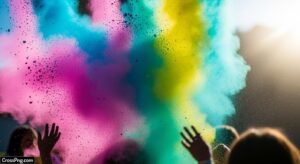 Holi photo background image 3