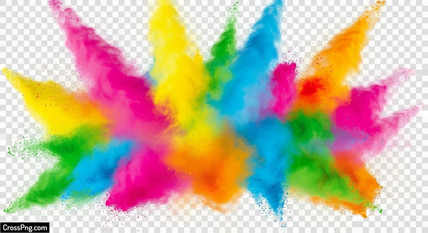 Holi png background image 3