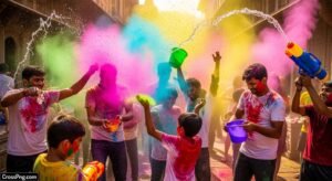 Holi wala background image