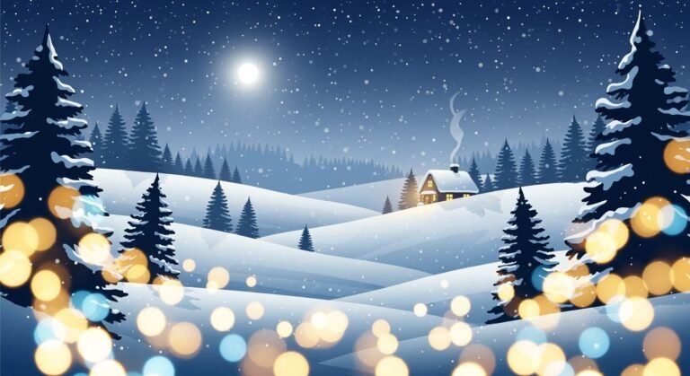 Holiday card background image