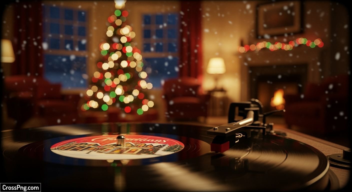 Holiday movie background music image