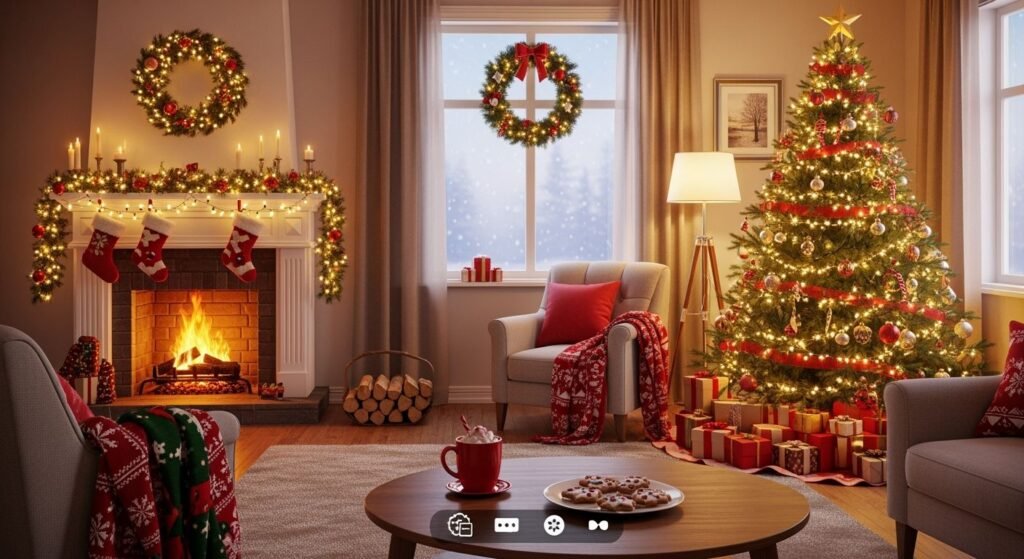 Holiday zoom background image 3