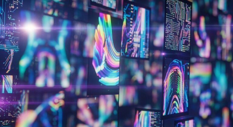 Holographic background image
