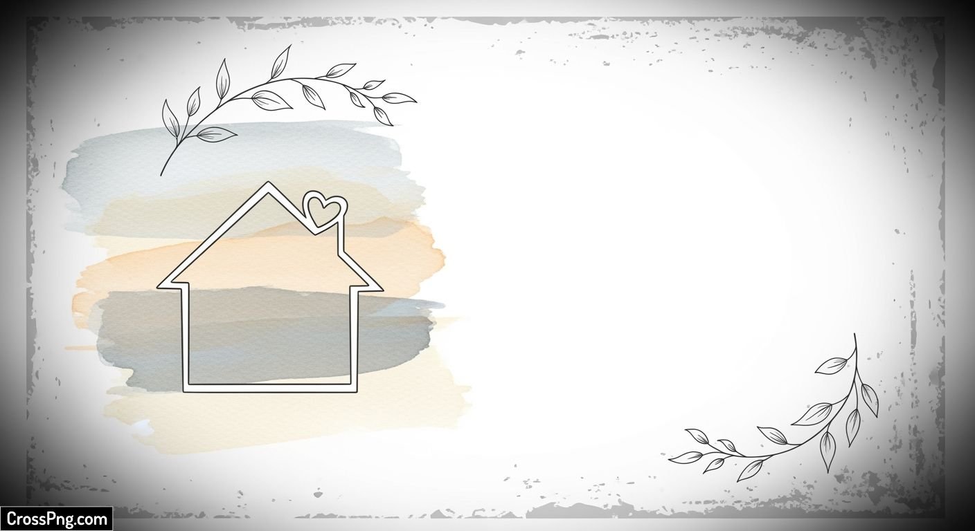 Home invitation card background image