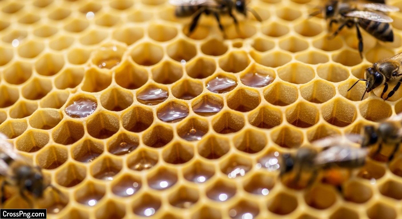 Honeycomb background image