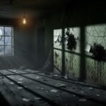 Horror background preserve image