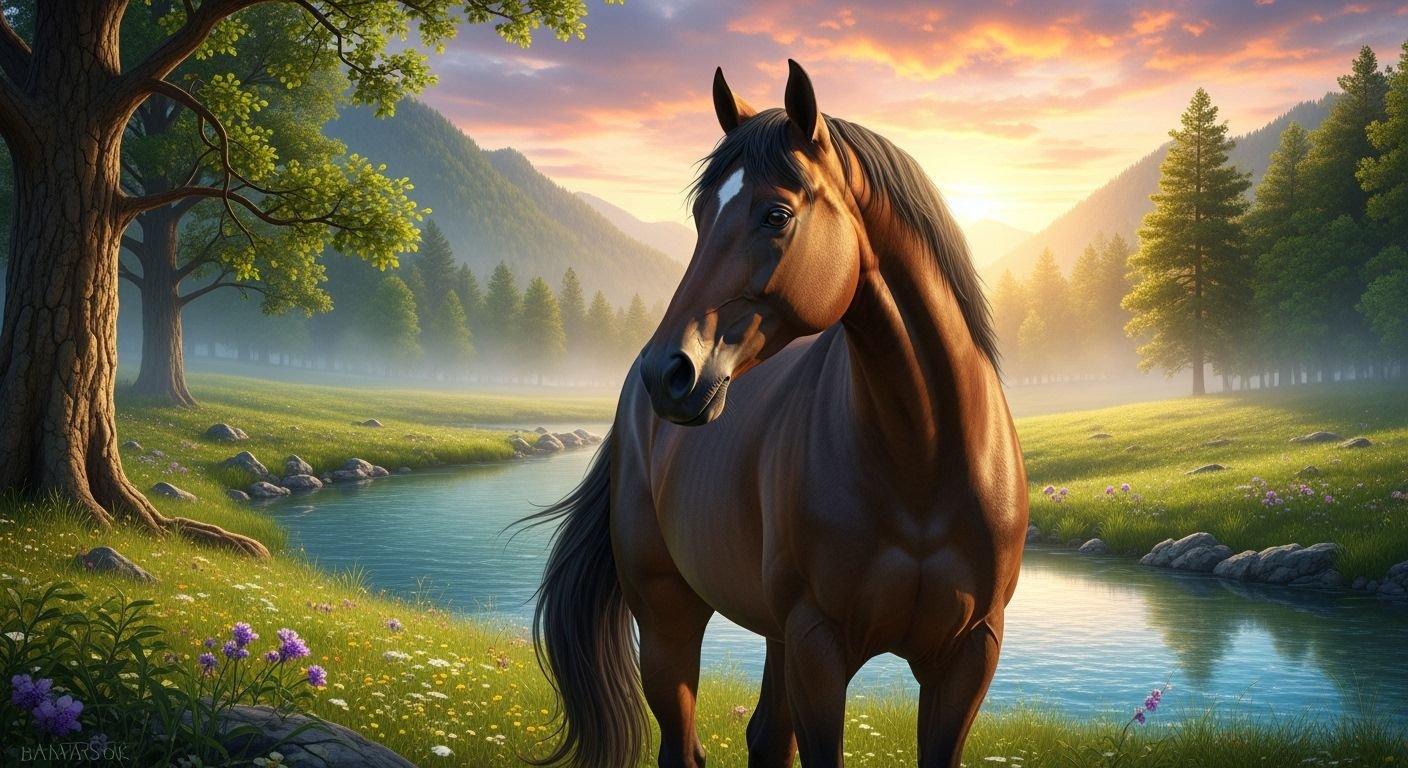 Horse background image 2