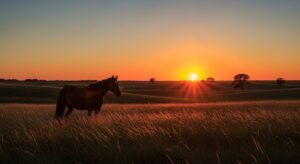 Horse in background image 4