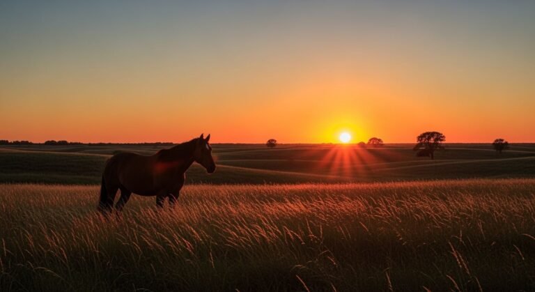 Horse in background image 4
