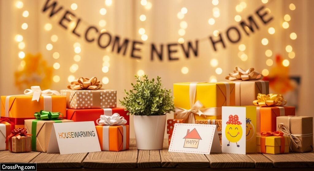 Housewarming background hd image 3