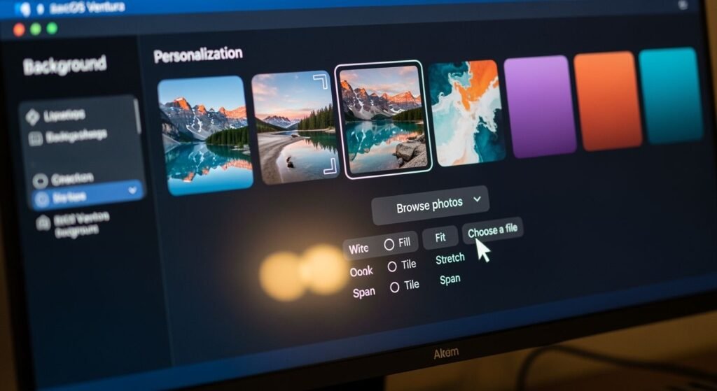 How do i change desktop background image 3