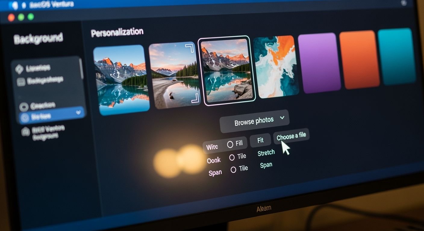How do i change desktop background image 3