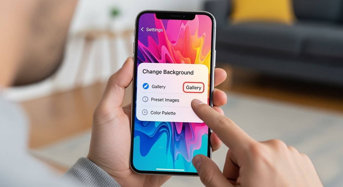 How do i change my background on image 3