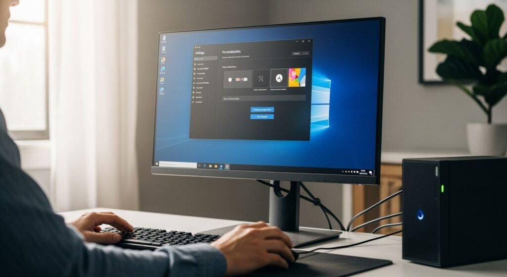 How do i change my desktop image 2