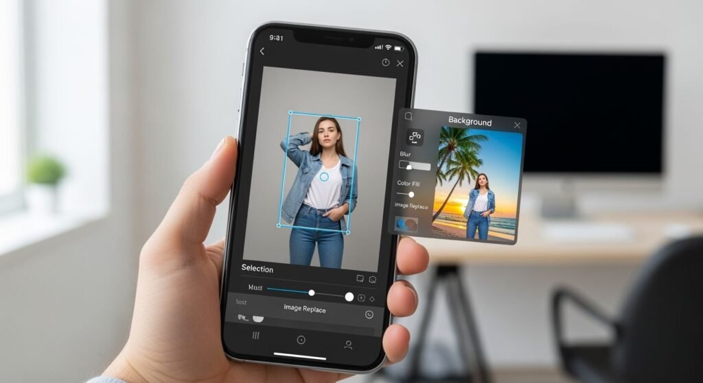 How do you change background on image 2