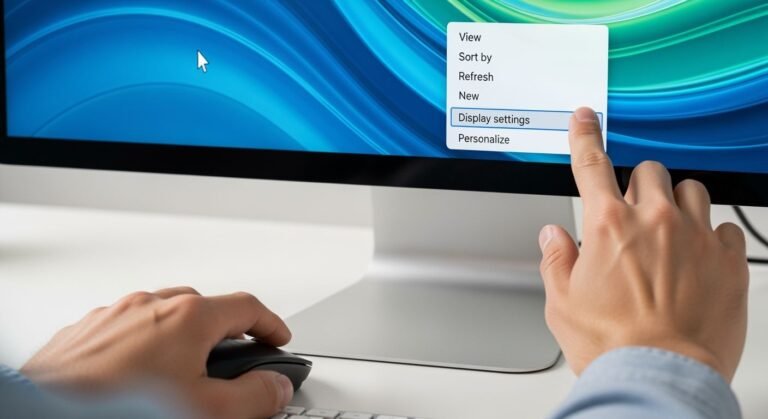 How do you change desktop image
