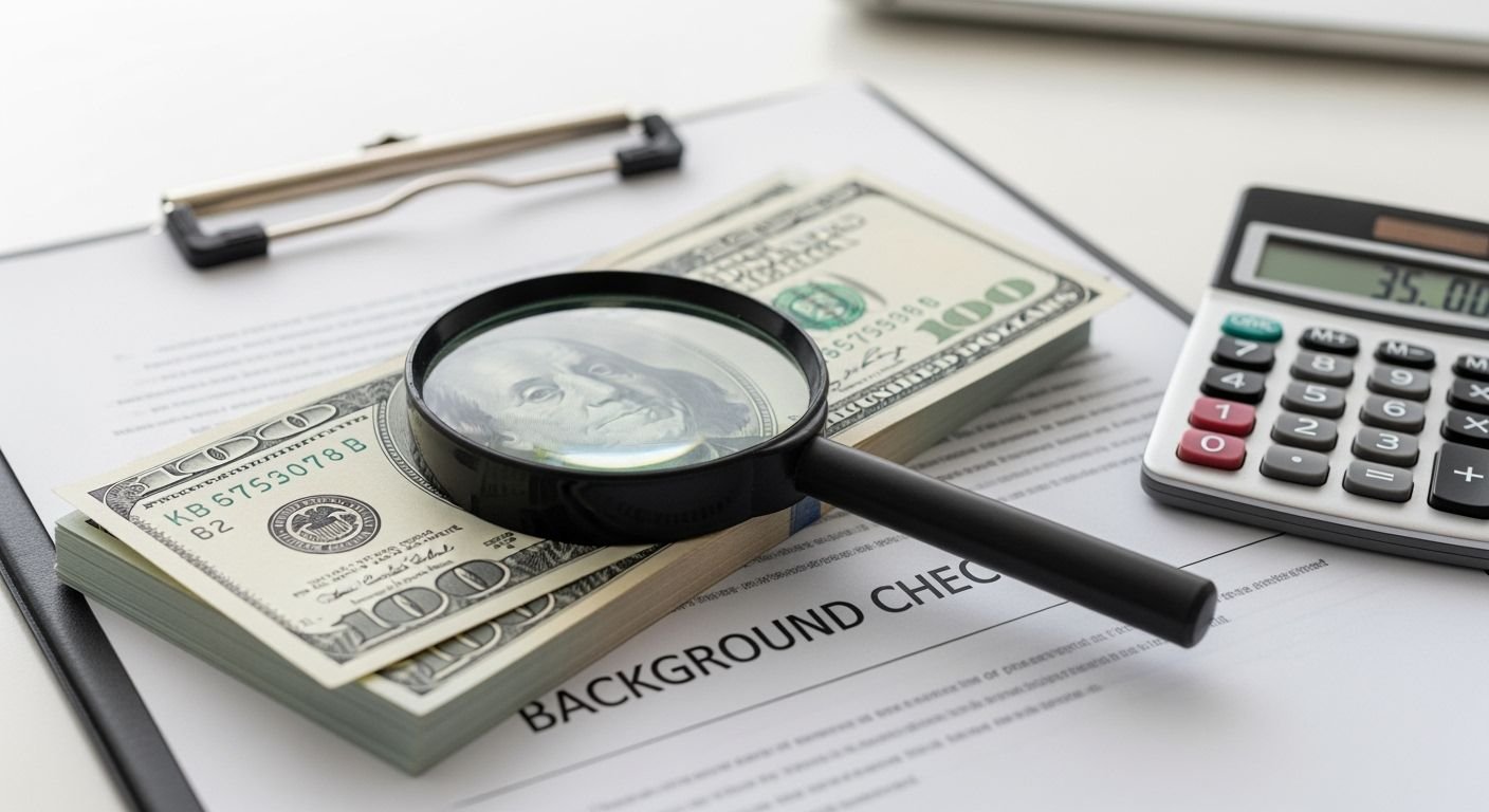 How much does a background check image