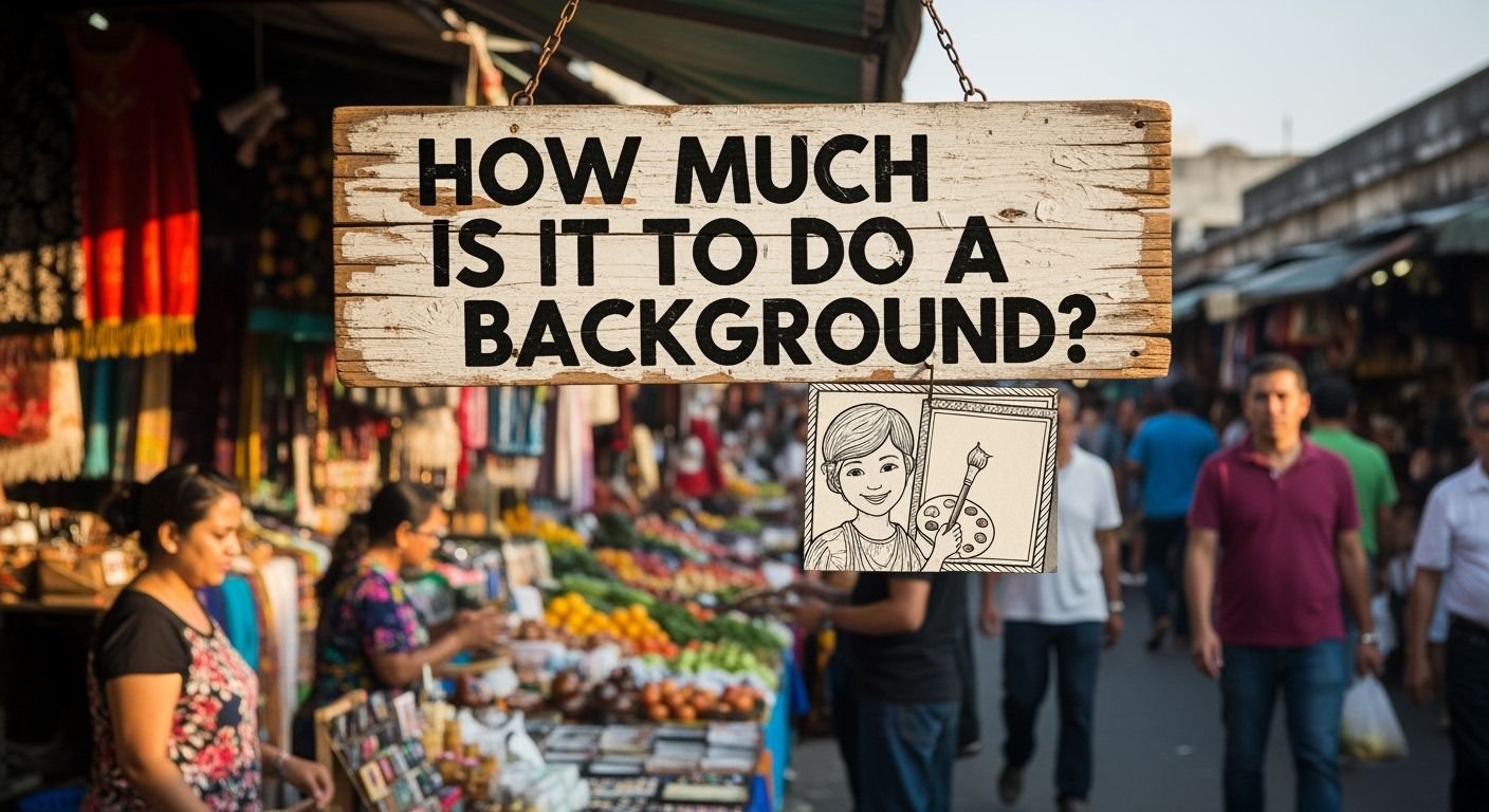 How much is it to do a background image