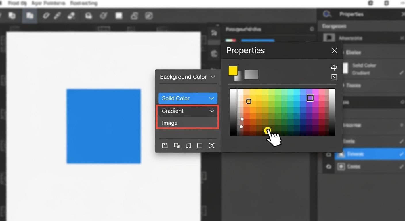 How to add a background color in image
