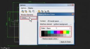 How to change background color in autocad image 3