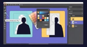 How to change background color in image