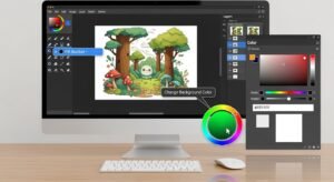 How to change background color in image 5