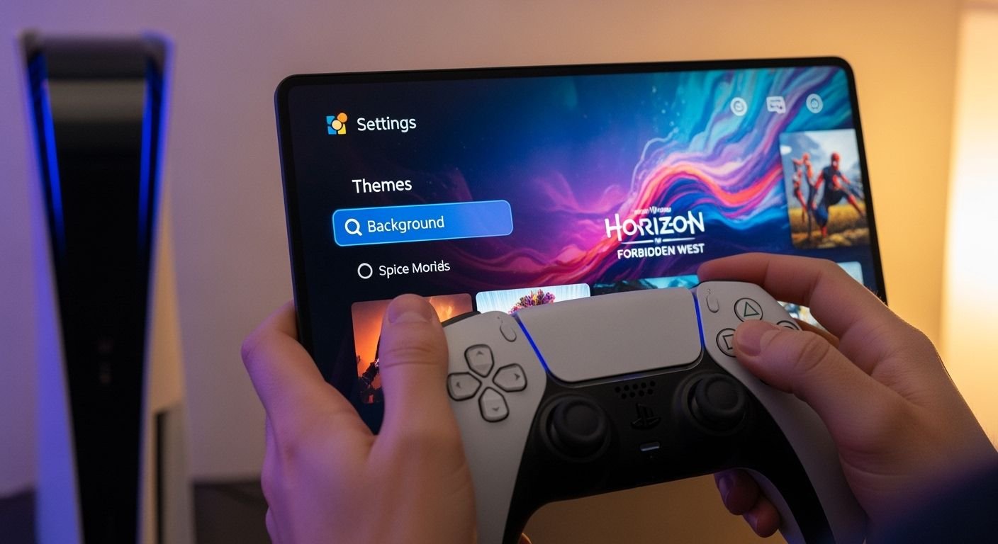 How to change background on ps image