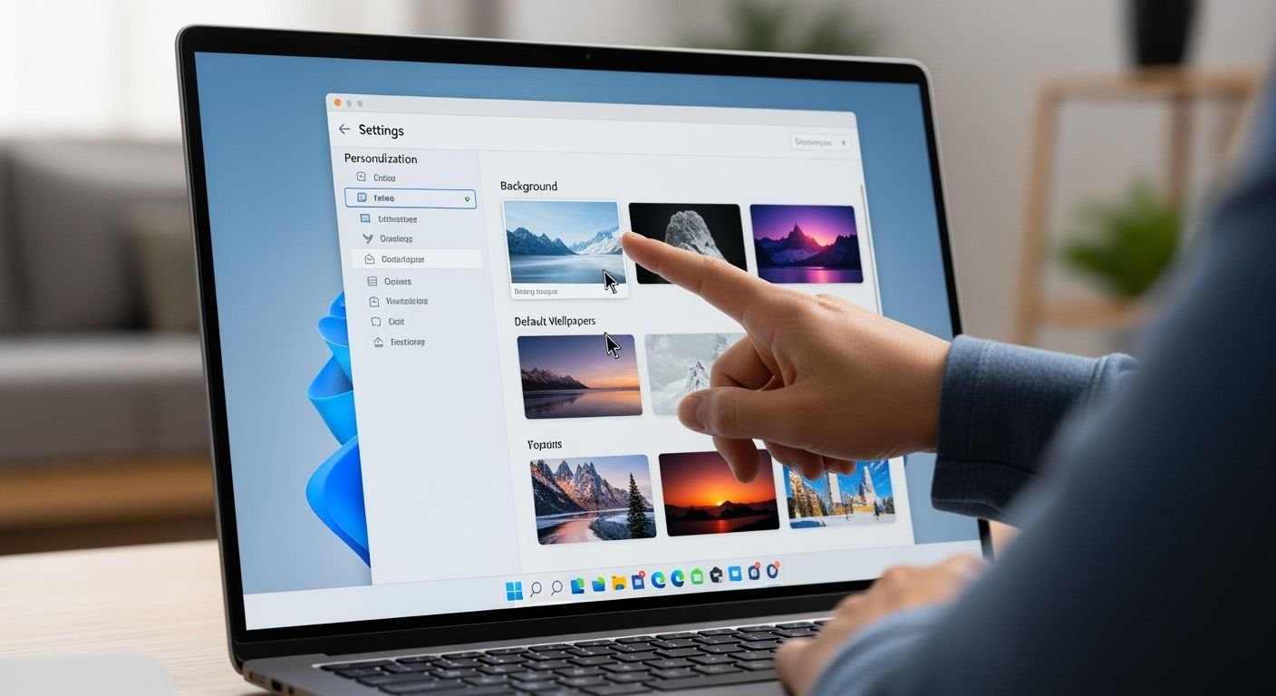 How to change computer background image 2