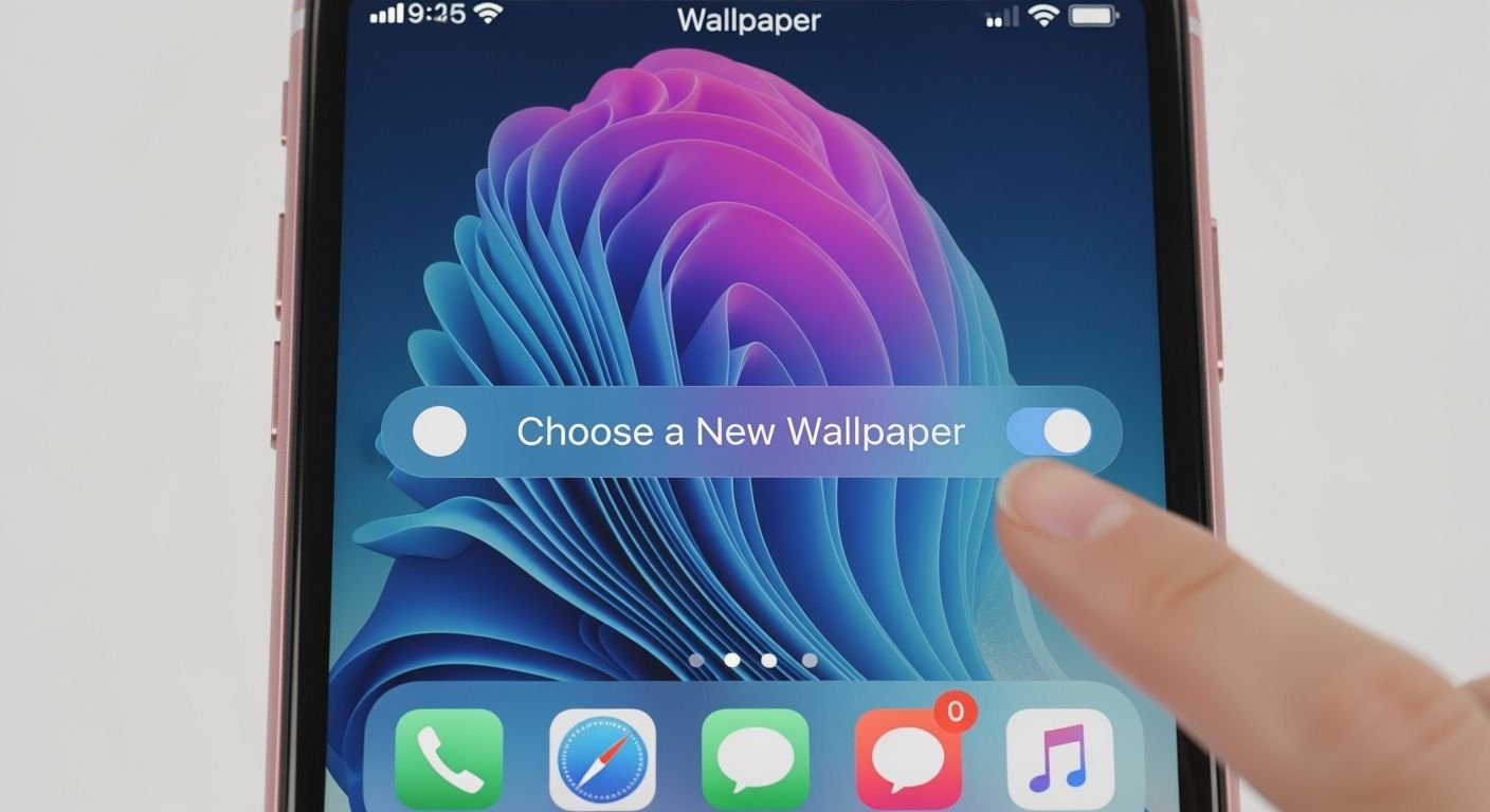How to change iphone background image 3