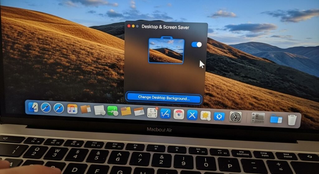 How to change macbook background image 2