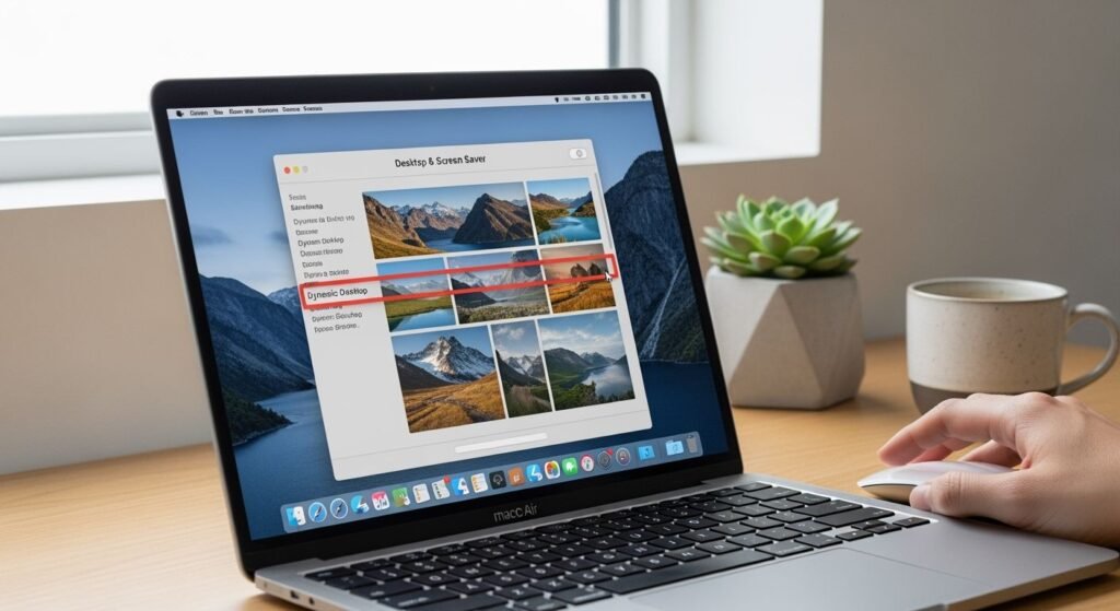 How to change macbook background image 4