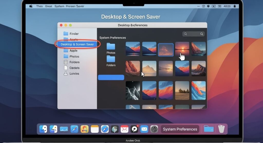 How to change macbook background image 5