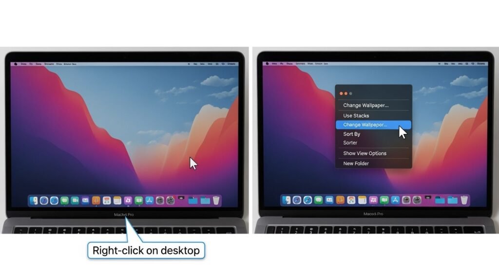 How to change macbook background image 6