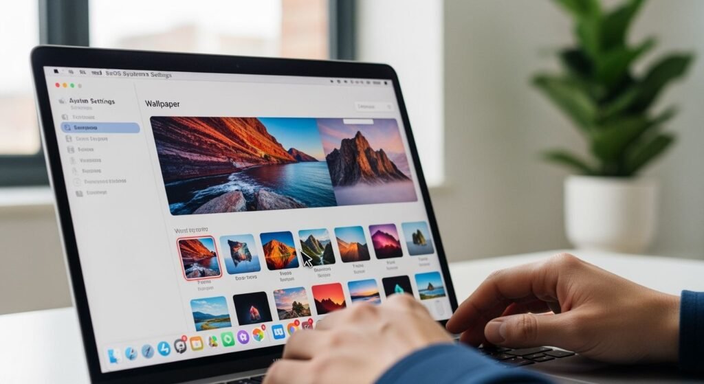 How to change macbook background image 7