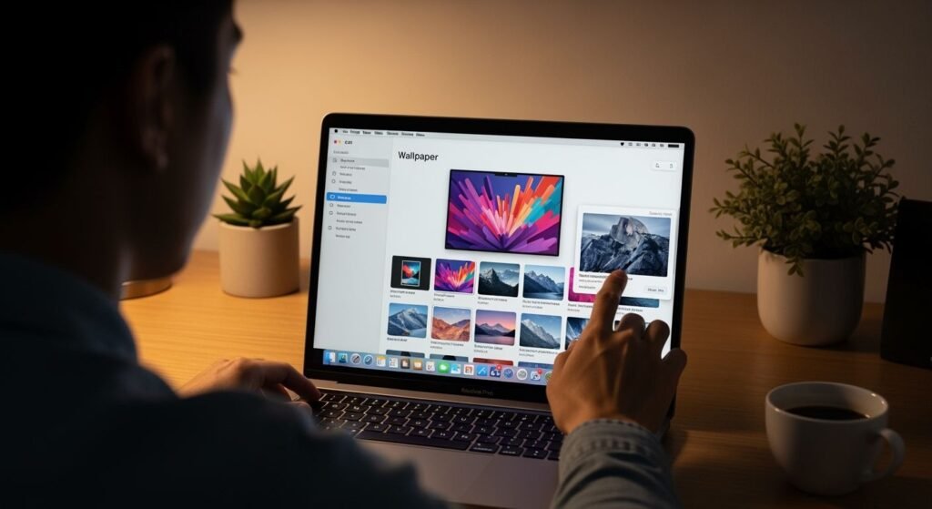 How to change macbook background image 8