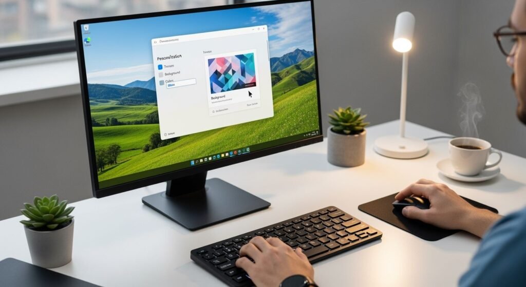 How to change my desktop image 4
