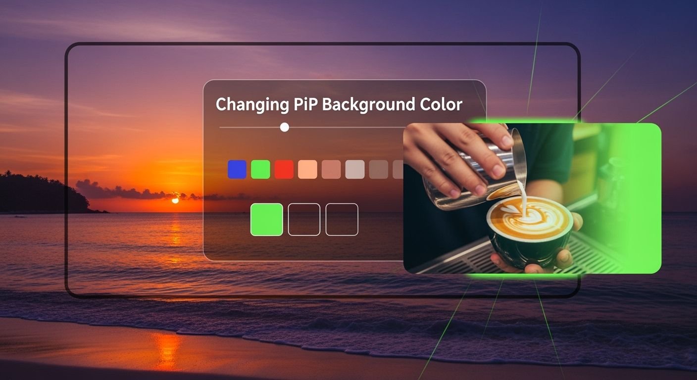 How to change pip background color image 2