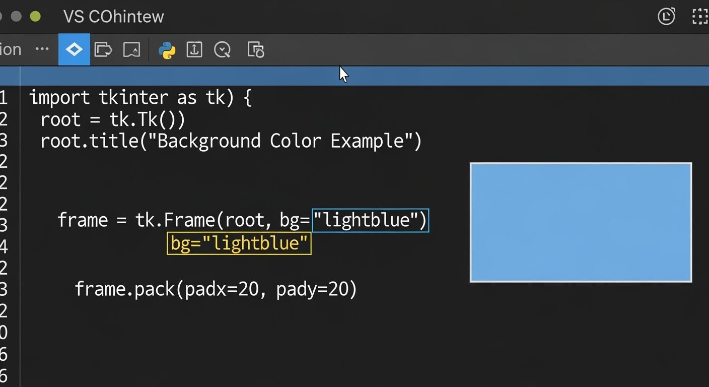 How to change pip background color image