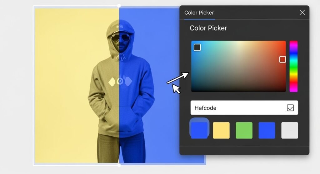 How to change the background color image 2