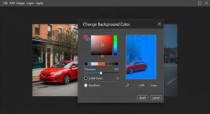 How to change the background color image 3