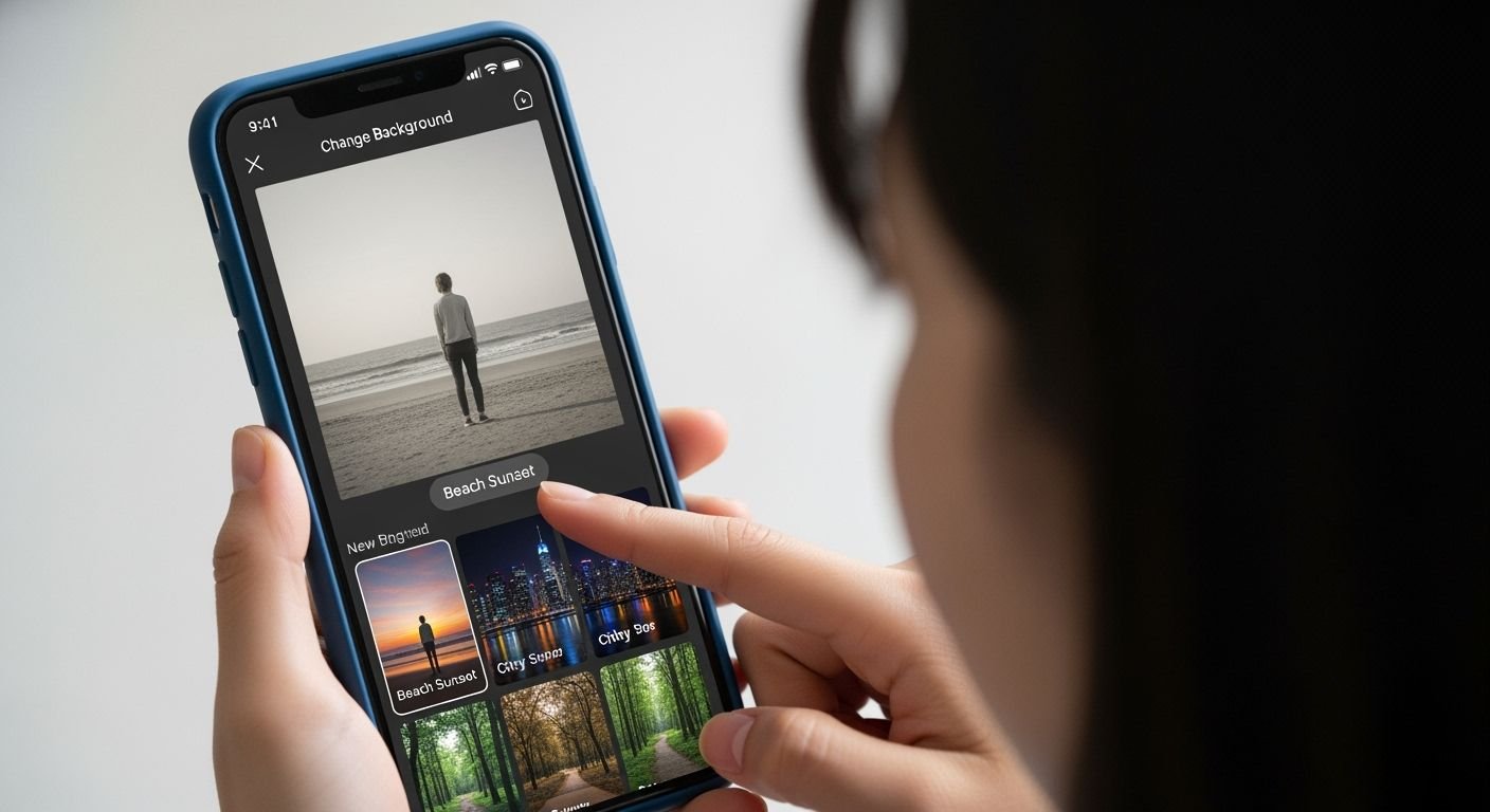 How to change the background on image 7