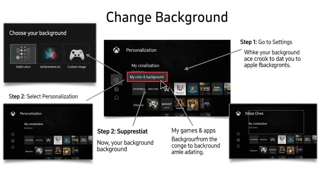 How to change xbox background from image 4