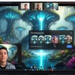 How to change zoom background image