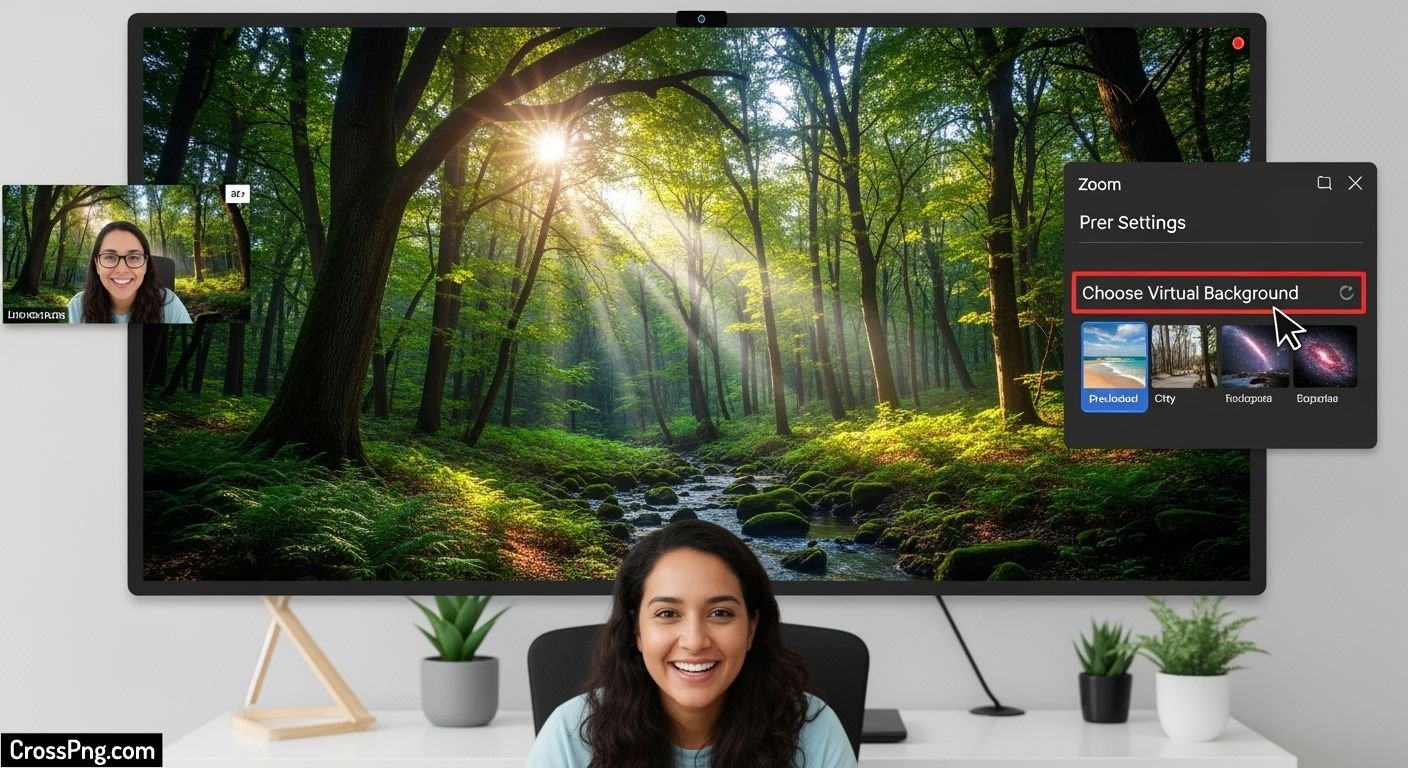 How to change zoom background image 3