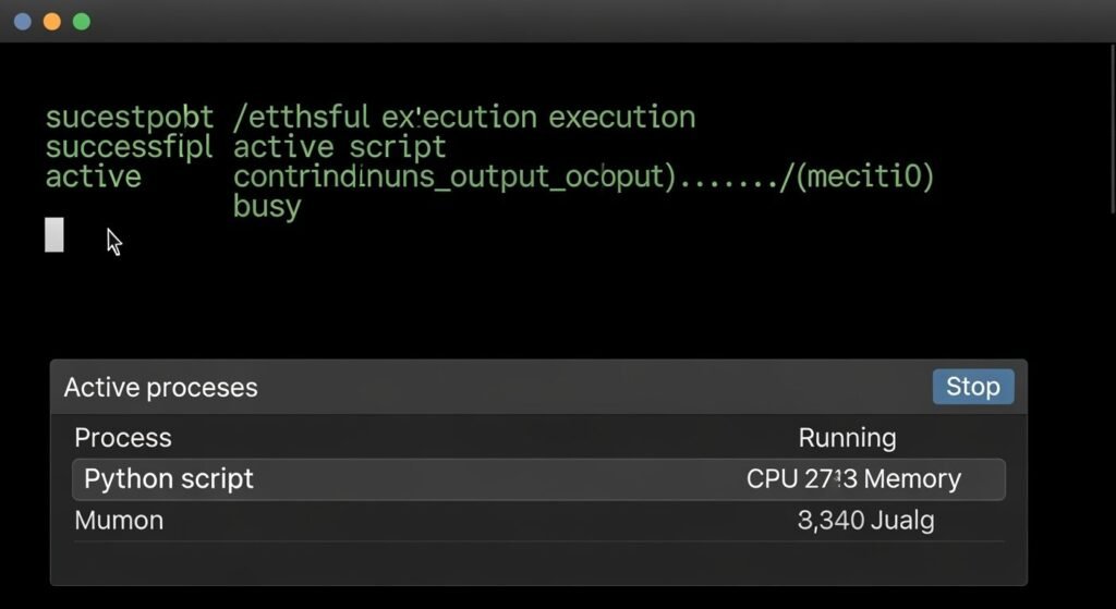 How to check python script running image 3