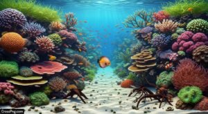 How to draw fish tank background image 3